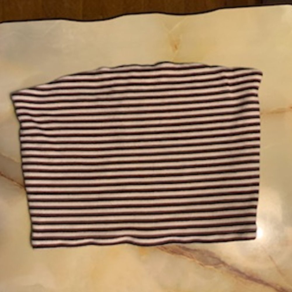 Garage  striped tube top